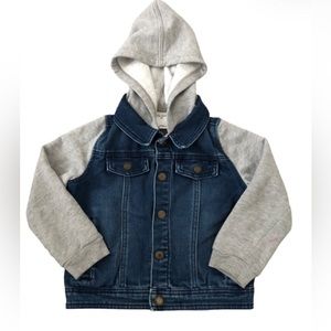 Okie Dokie Jean Hoodie Jacket Kids Size 5T